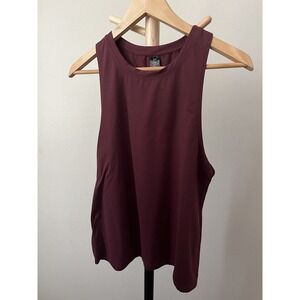 Women's Burgundy Tank Top